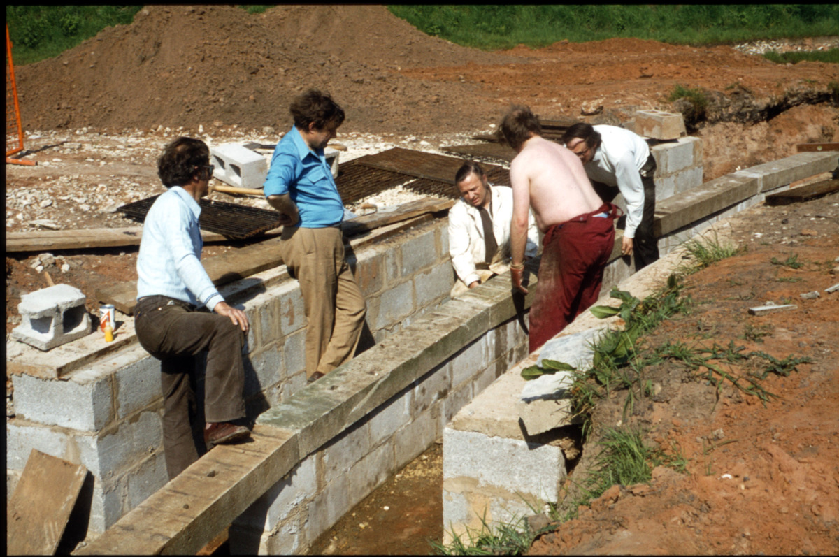 09 Footings for the road crossing